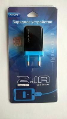 Мережевий зарядний для планшета USB 5V 2.1A