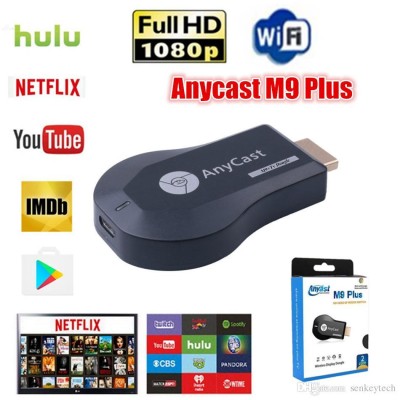 Медиаплеер Miracast AnyCast M9 Plus HDMI с встроенным Wi-Fi модулем‎
