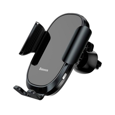 Холдер Baseus Wireless Charger Smart Car Mount Cell Phone Holder (SUGENT-ZN01) Black