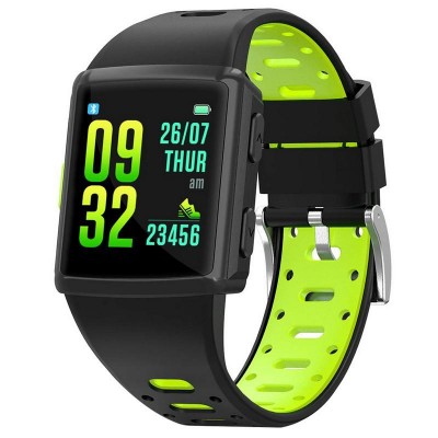 Smart Watch Gelius Pro M3D (WEARFORCES GPS) Black/Green