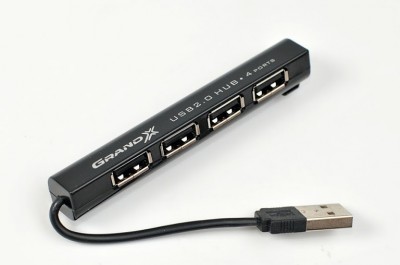USB Хаб Grand-X Travel 4 порту GH-402