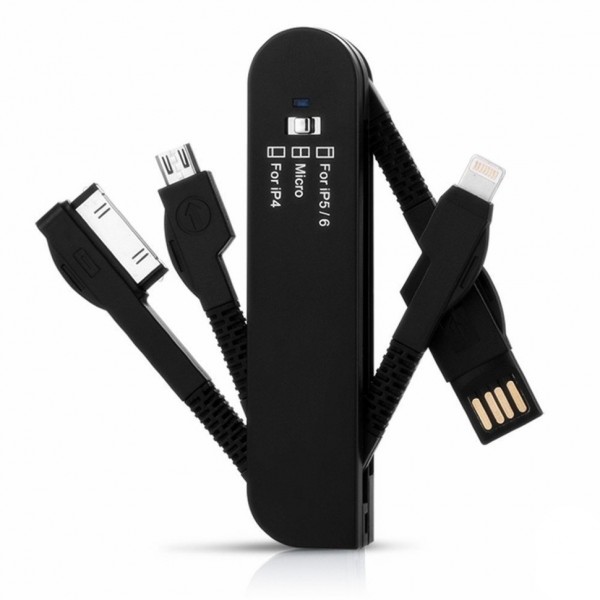 USB кабель 3в1 iPhone 4/ 5/ micro usb