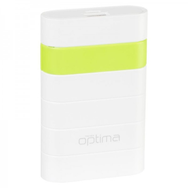 Додаткова батарея Optima Promo Series OP-6 6000mAh (Out 3400mAh) White /Green