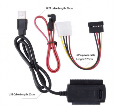 Переходник USB - SATA IDE 2.5 / 3.5