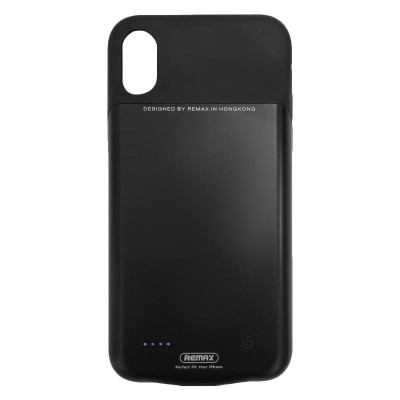 Додаткова батарея Remax (OR) PN-04 (iPhone X) + Back Case 3400mAh Black