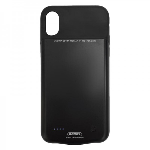 Дополнительная батарея Remax (OR) PN-04 (iPhone X) + Back Case 3400mAh Black