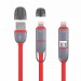 USB кабель iPhone 5/6 Microusb Transformer