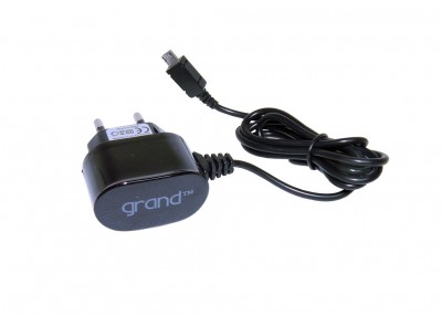 Мережевий зарядний Micro USB 5В 1А Grand