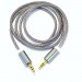 Аудио кабель силиконовый jack 3.5 мм