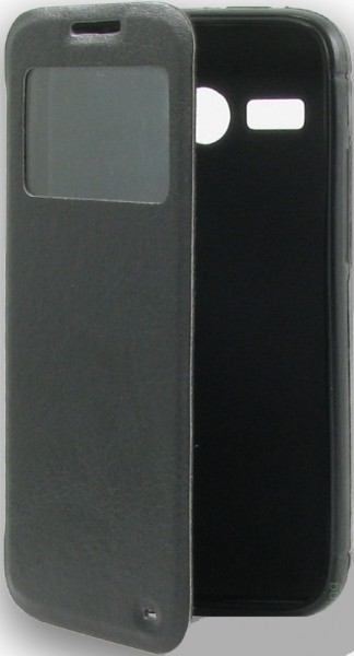 Чехол книжка с окошком для Lenovo P90 Black