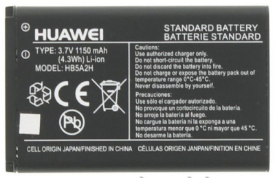 Аккумулятор Huawei M318 U120 U121 U2800A 1150 mAh (HB5A2H)