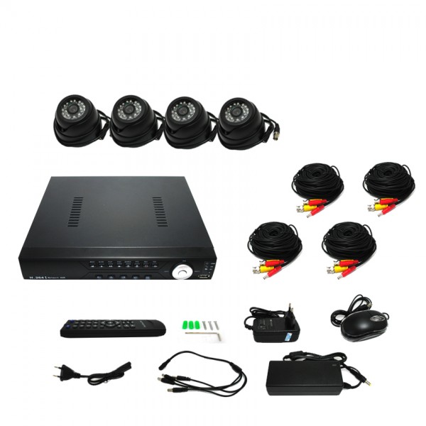 Комплект відеоспостереження Tenex CCTV 4B
