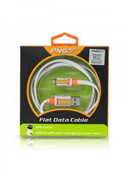 USB data кабель для iPhone 5 PNGXE White