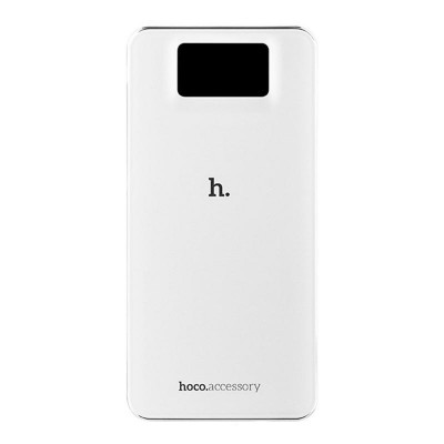 Дополнительная батарея Hoco UPB05 With LCD (10000mAh) White