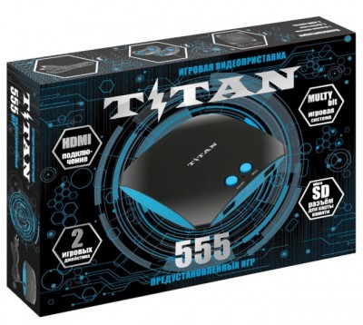 Игровая приставка Титан 4 + 555 игр