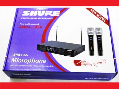 Радиосистема Shure AWM-505R база 2 радиомикрофона