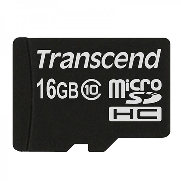Карта пам'яті microSDHC 16Gb Transcend (Class 10)