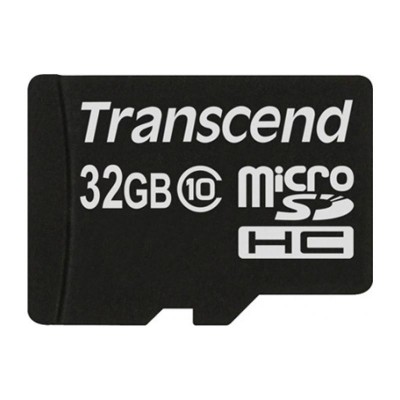 Карта пам'яті microSDHC 32Gb Transcend (Class 10)
