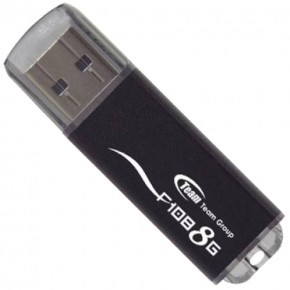 USB флеш Team F108 8GB Black 