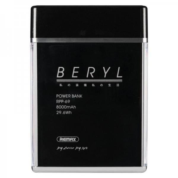 Дополнительная батарея Remax (OR) RPP-69 Beryl 8000mAh Black
