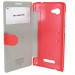 Чехол книжка для Lenovo A880 NILLKIN Red