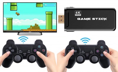 Ігрова приставка з бездротовими джойстиками Game Stick 4K (Data Frog Y3 max) 32GB