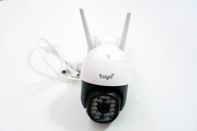 Ip камера wifi вулична Tuya C18 3Mp (потужне нічне підсвічування)