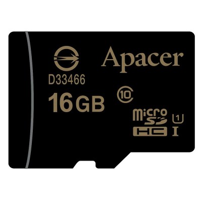 Карта памяти microSDHC 16Gb Apacer (UHS-1)