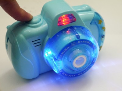 Дитячий фотоапарат для мильних бульбашок (Bubble Camera)