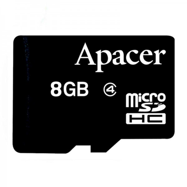 Карта памяти microSDHC 8Gb Apacer (Class 4)