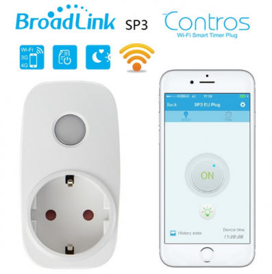 Smart WiFi розетка BroadLink SP3S