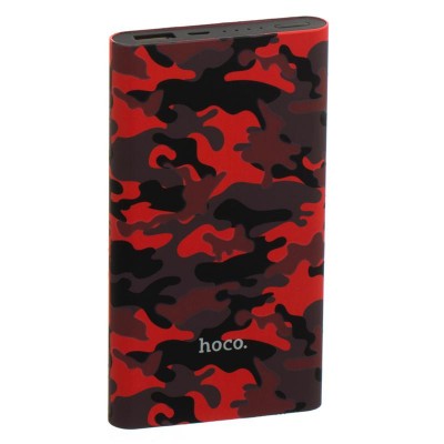 Дополнительная батарея Hoco J9 Camouflage (10000mAh) Red
